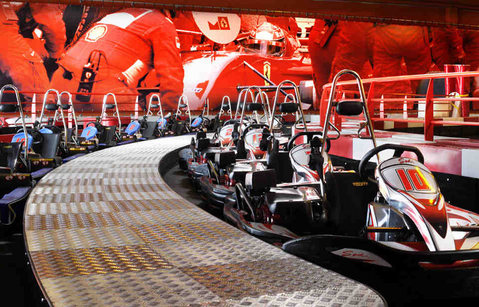 karting, bowling, jeux, le